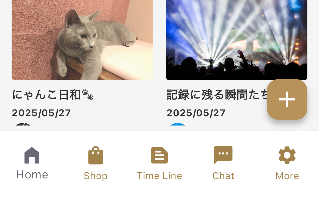 コレクション一覧から追加