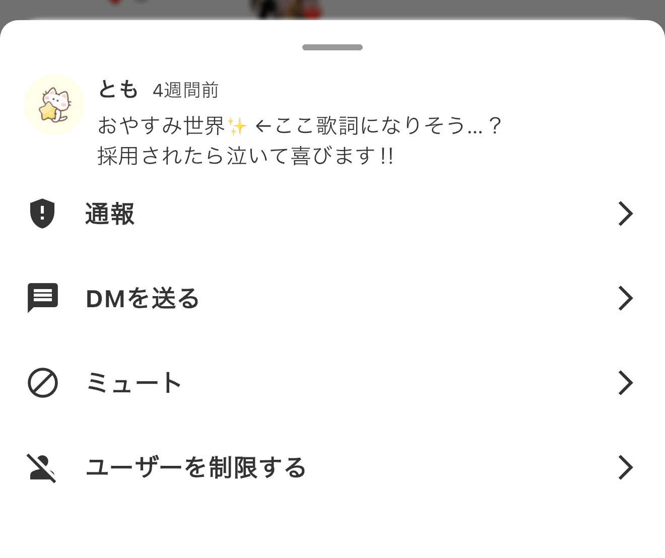 ユーザー制限の説明画像